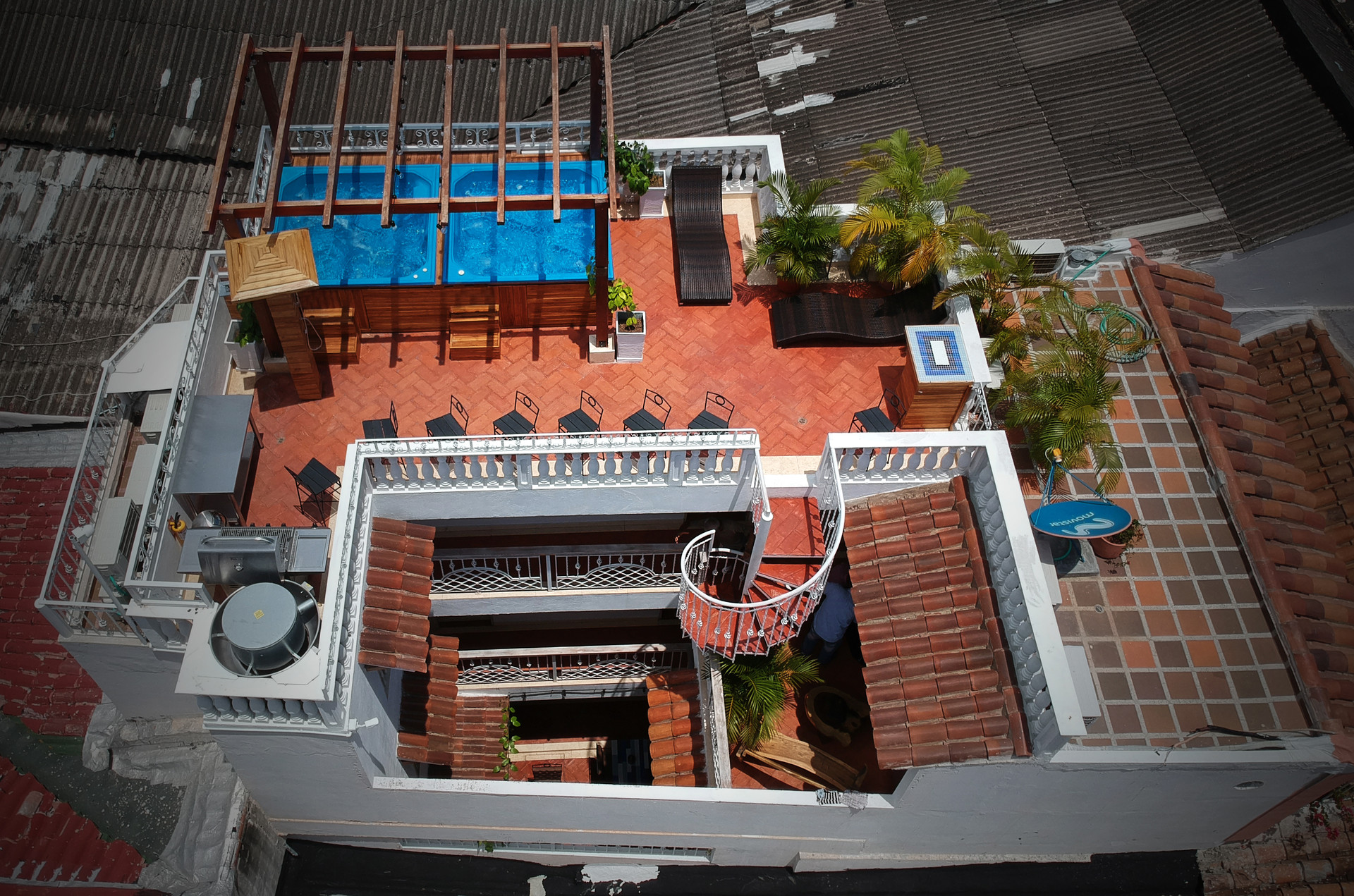 Vista Exterior Life is Good Cartagena Hostel