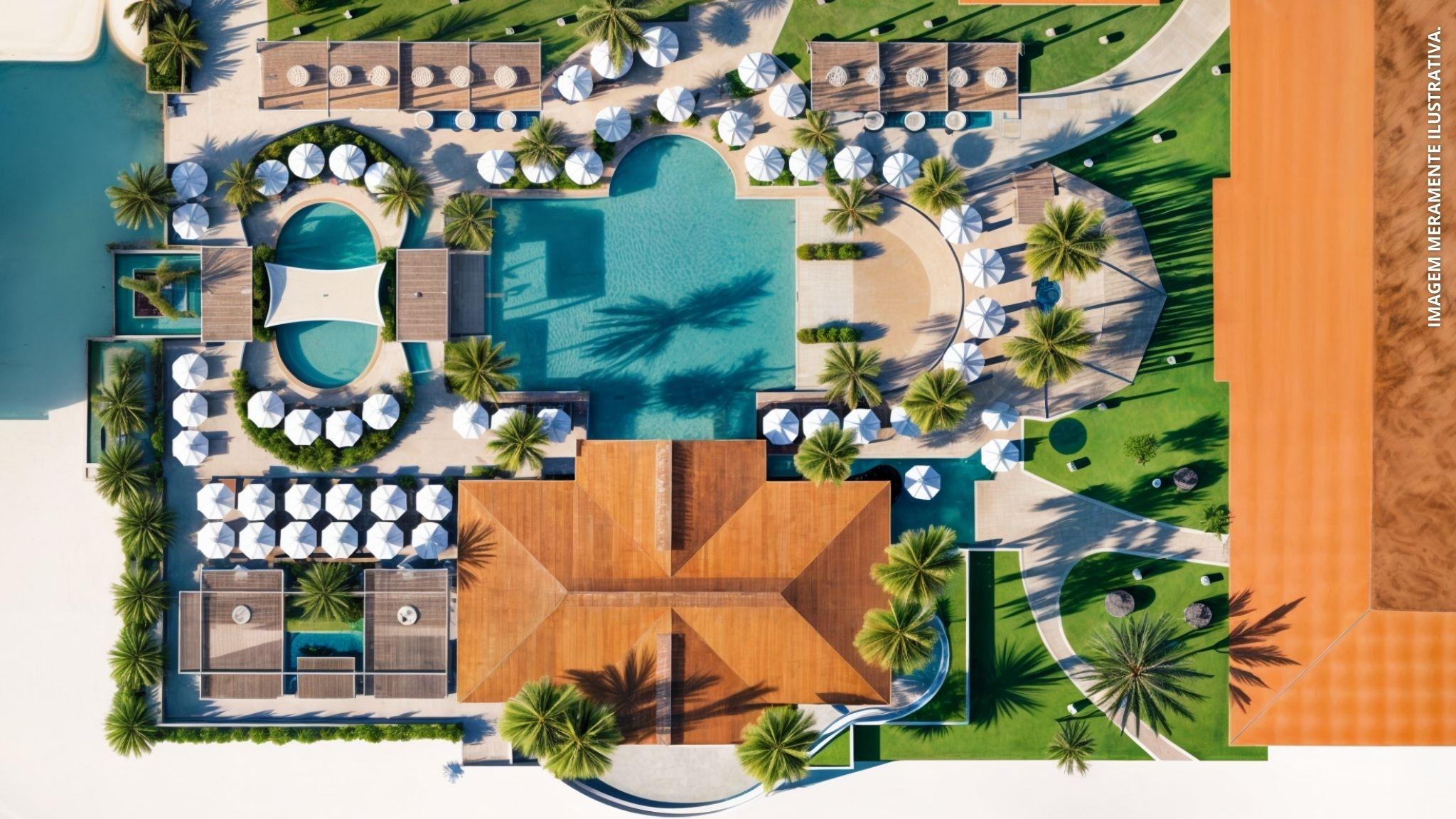Vista Piscina Sauipe Mar Premium - All Inclusive