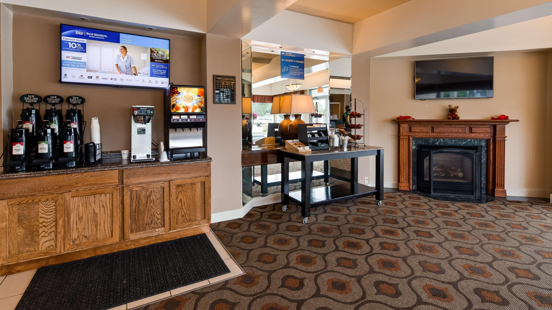 Vista Lobby Best Western Merry Manor Inn