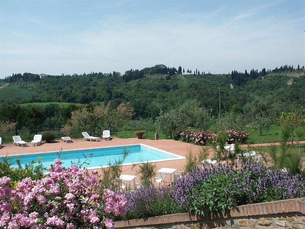 Vista Piscina Locanda Le Boscarecce