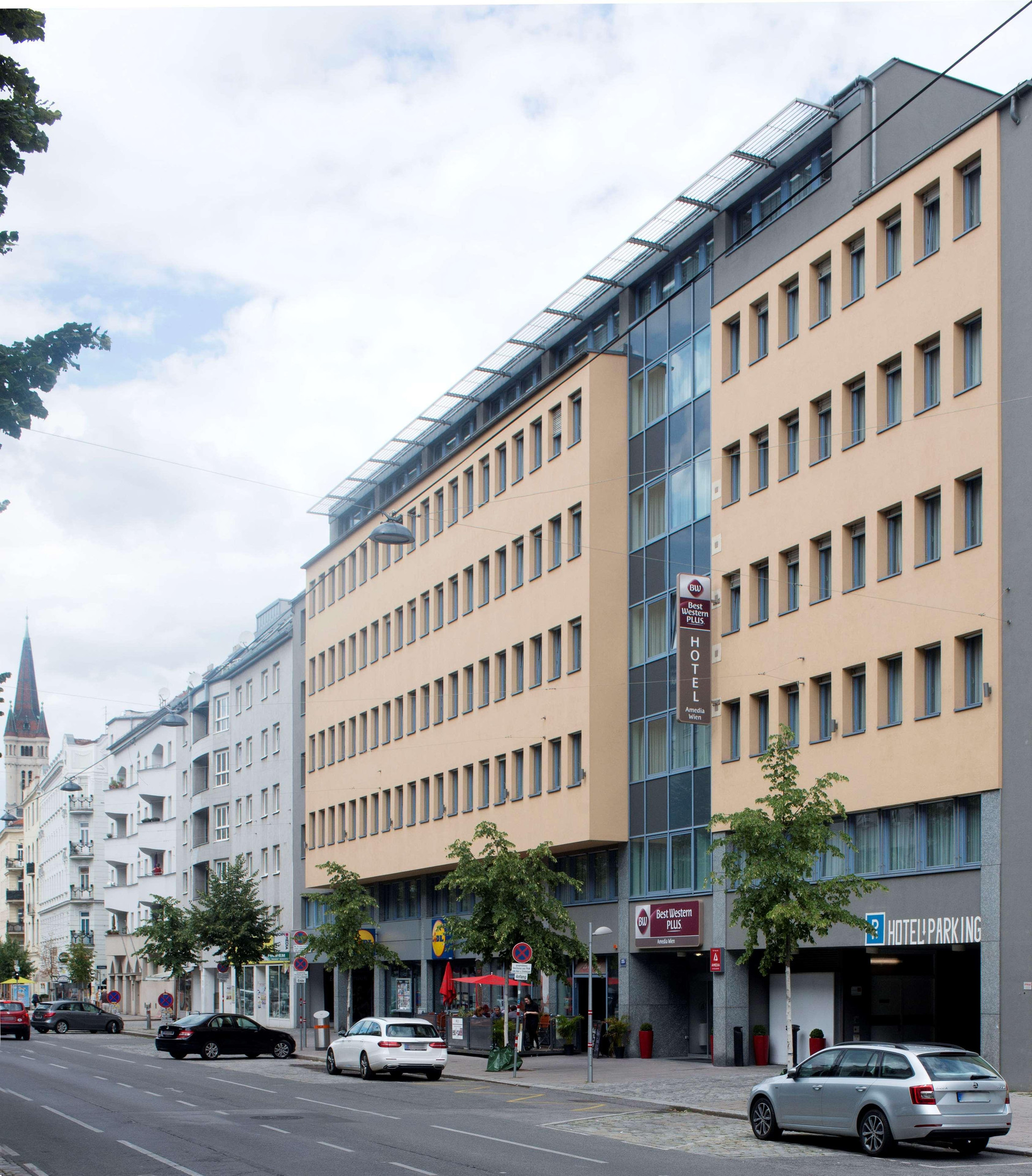 Vista Exterior Best Western Plus Amedia Wien