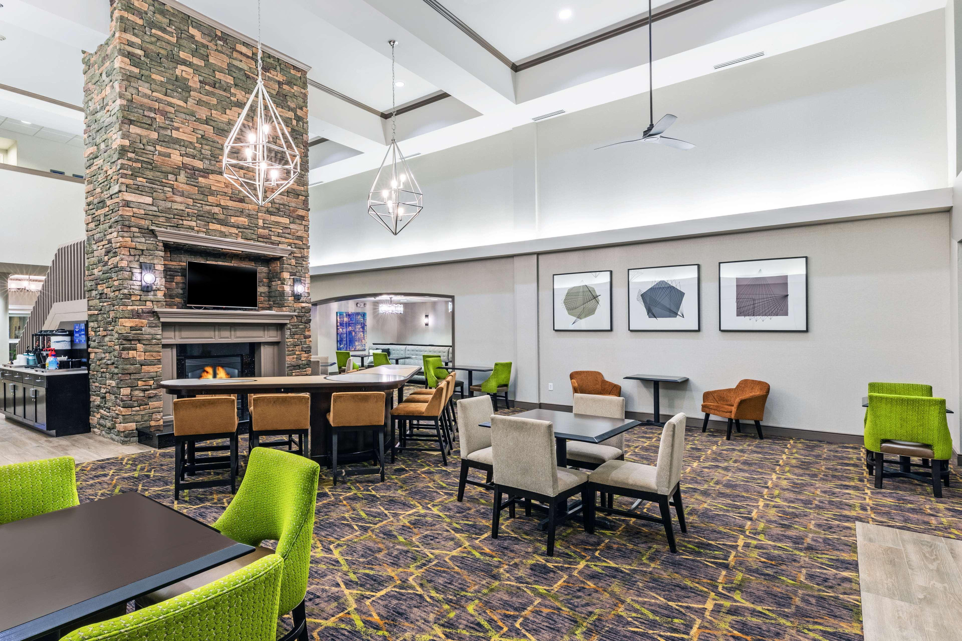 Vista Lobby Homewood Suites by Hilton Shreveport