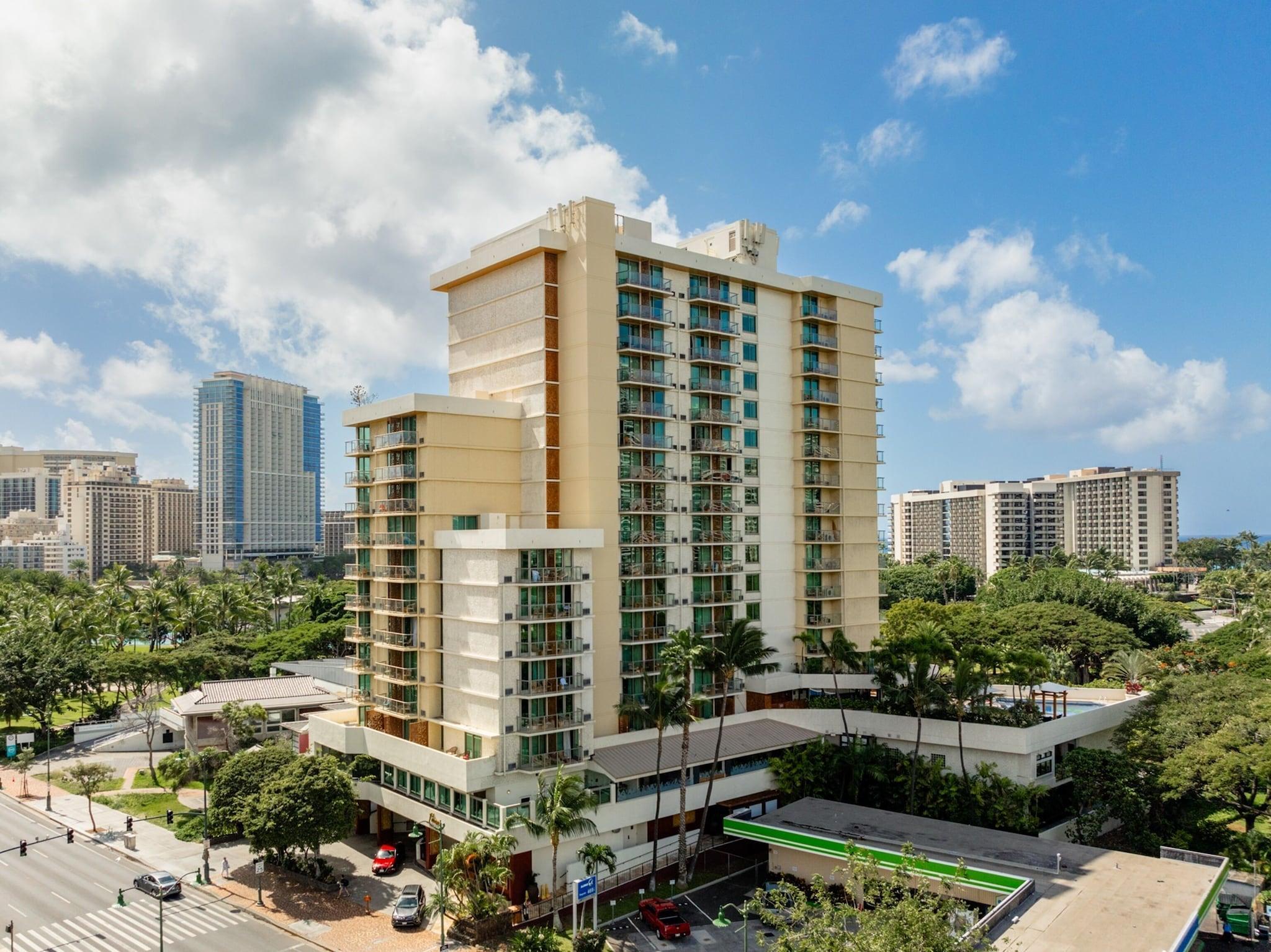 Vista Exterior Luana Waikiki Hotel & Suites