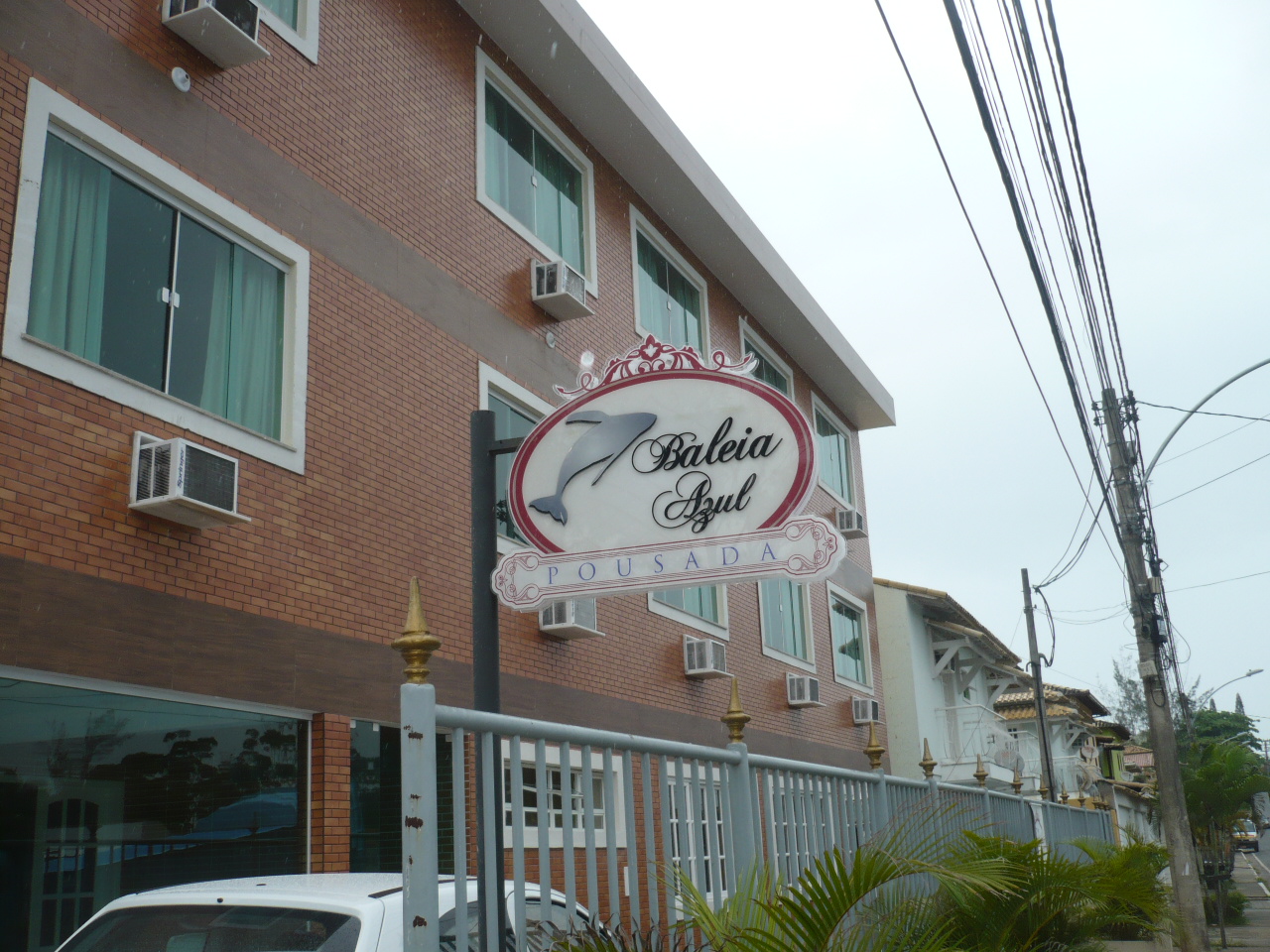 Vista Exterior Pousada Baleia Azul