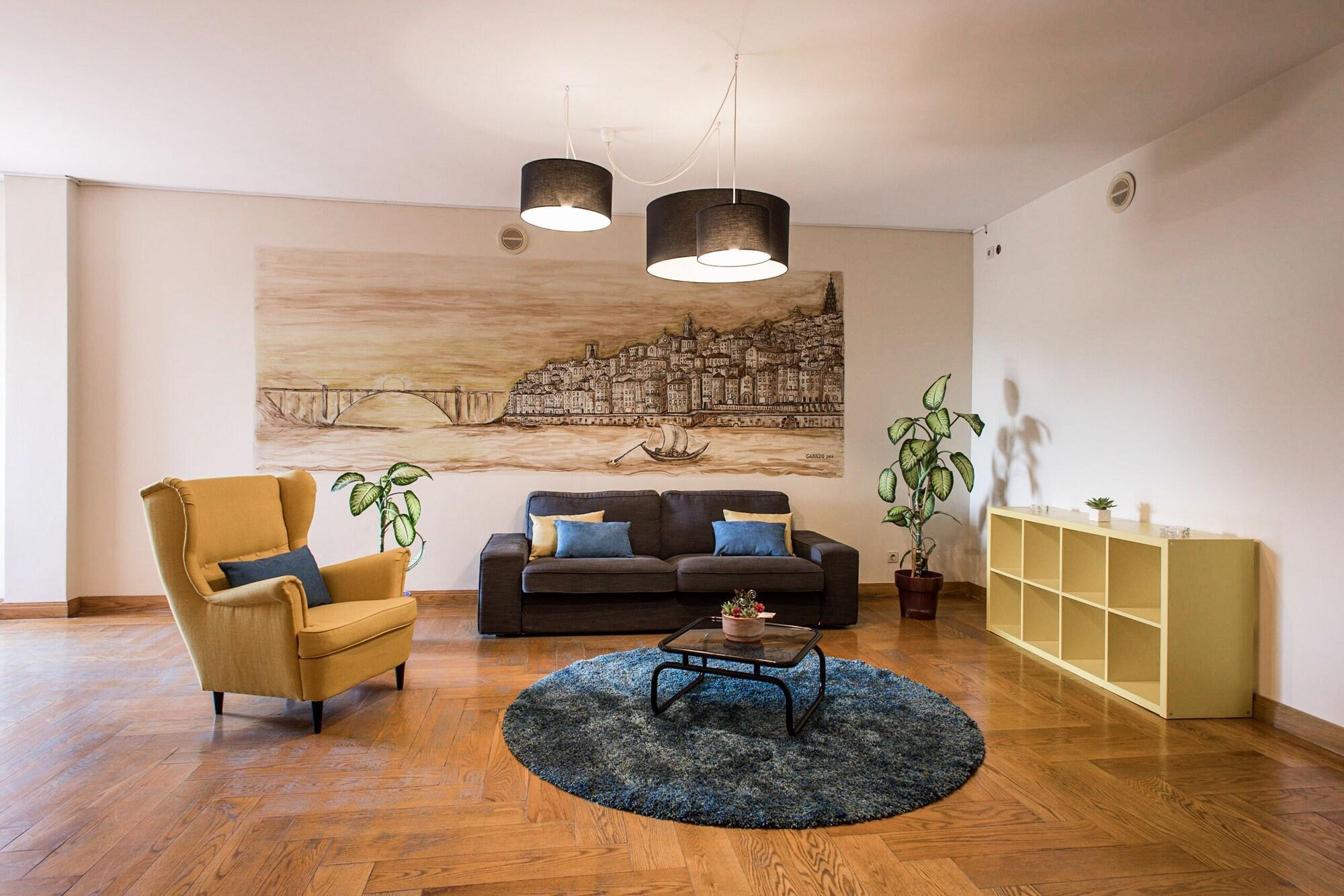 Vista Lobby Vilar Oporto Hotel