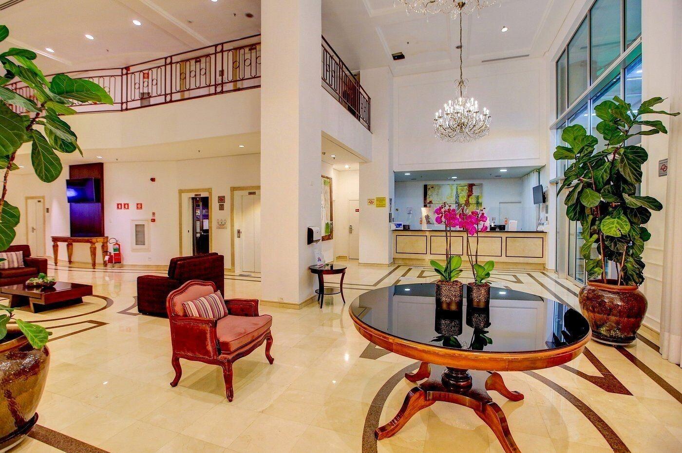 Vista Lobby LFlats Hotel Oscar Freire Hosp. Clínicas