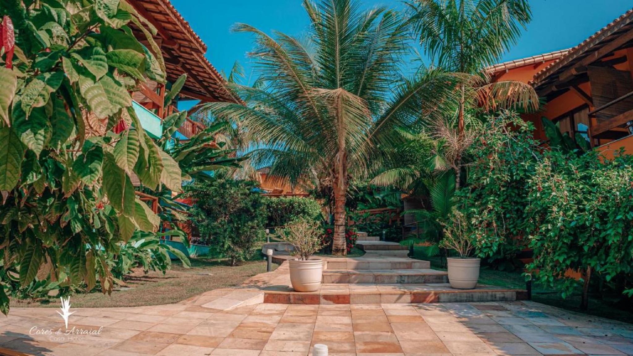 Vista Lobby Cores do Arraial Casa Hotel