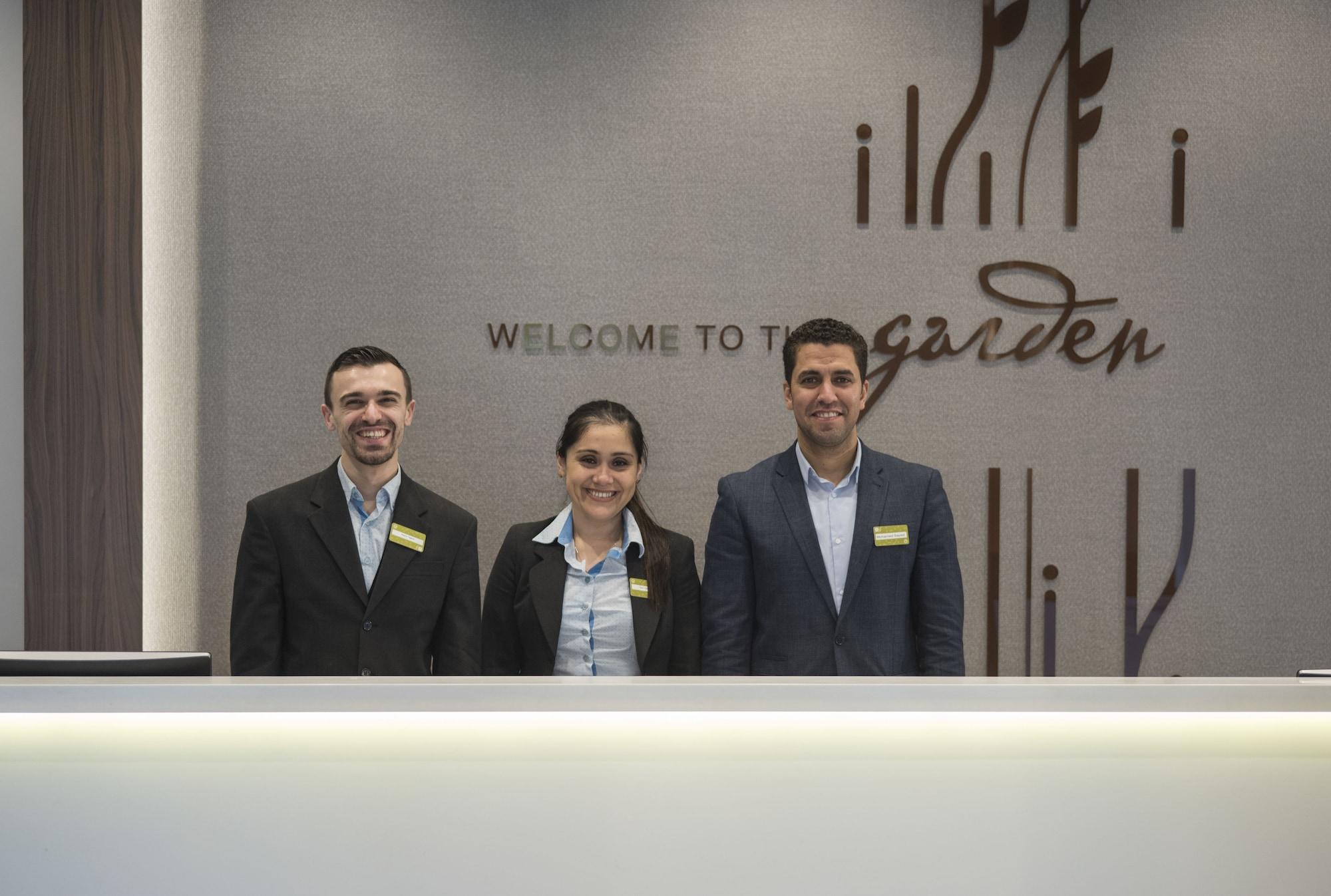 Vista Lobby Hilton Garden Inn Manchester Emirates Old Trafford