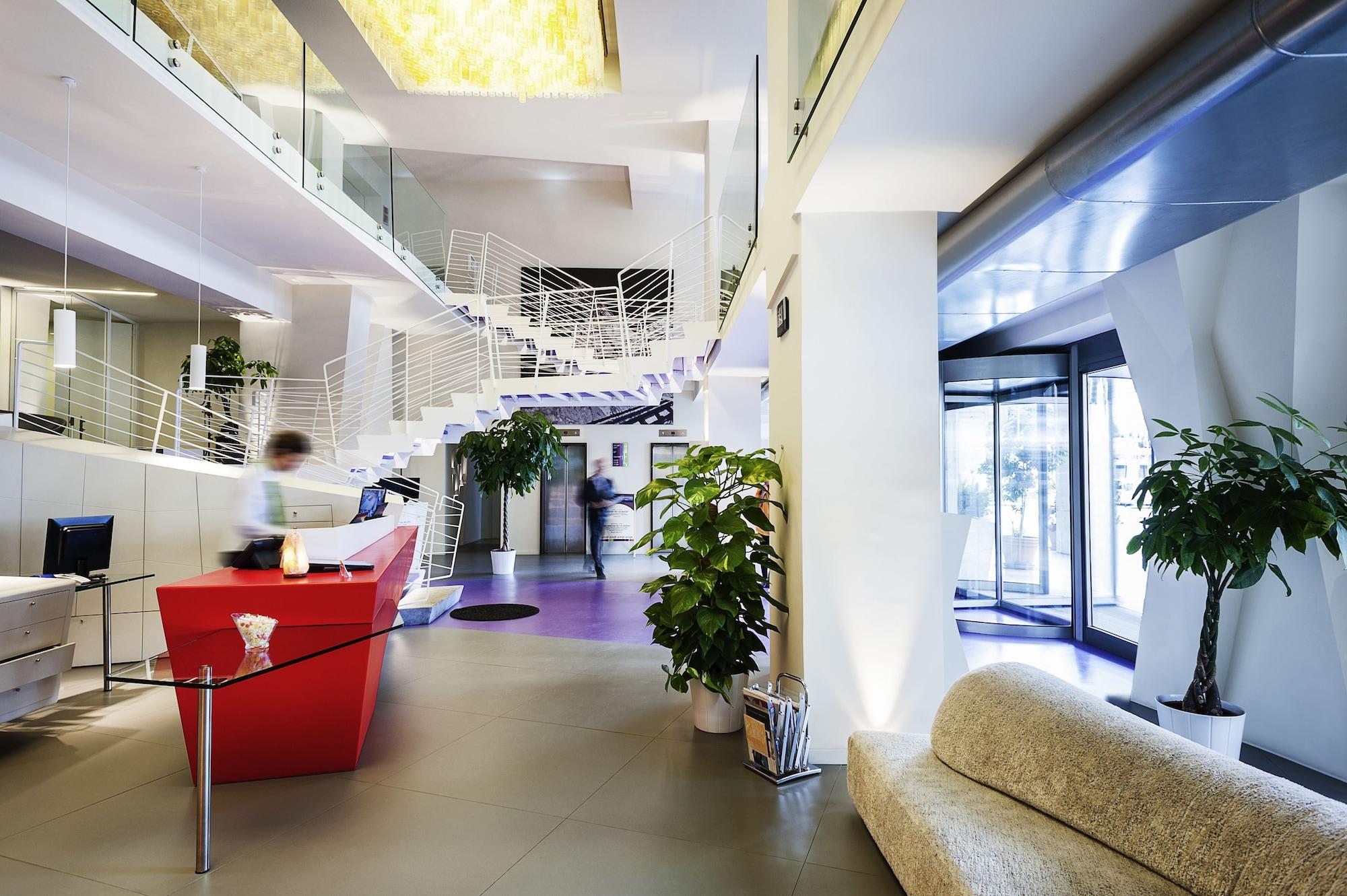 Vista Lobby President Hotel Palermo