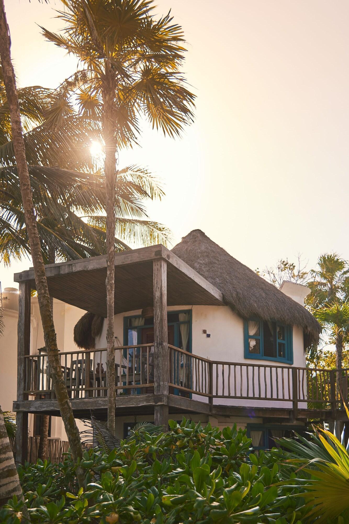 Vista Exterior Hotel Dos Ceibas Eco Retreat Tulum