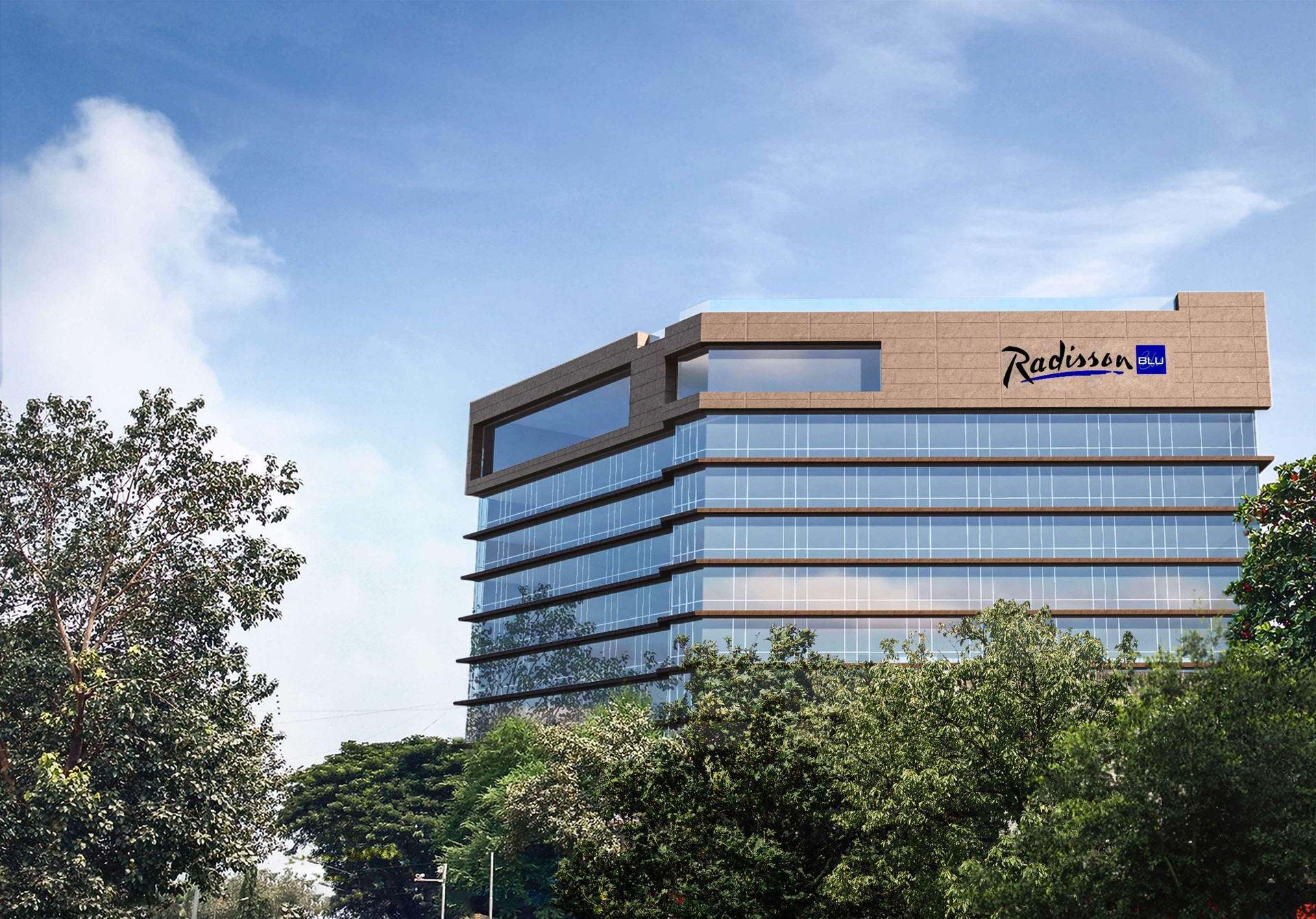 Vista Exterior Radisson Blu Mumbai International Airport