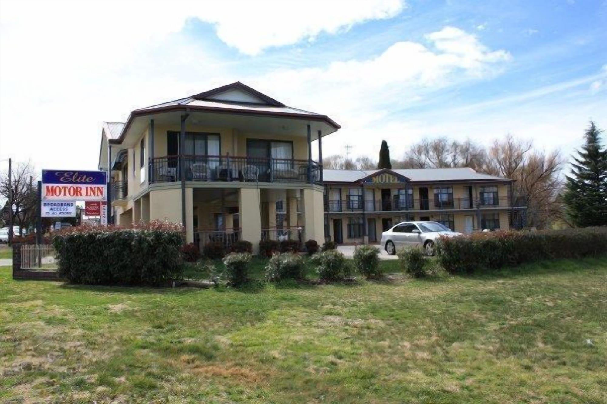 Vista Exterior Elite Motor Inn