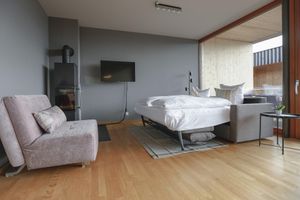 Alquiler Vacacional - 100 m2 Penthouse mit 3 Schlafzimmer, Grosser Überdachter Terrasse und Bergblick