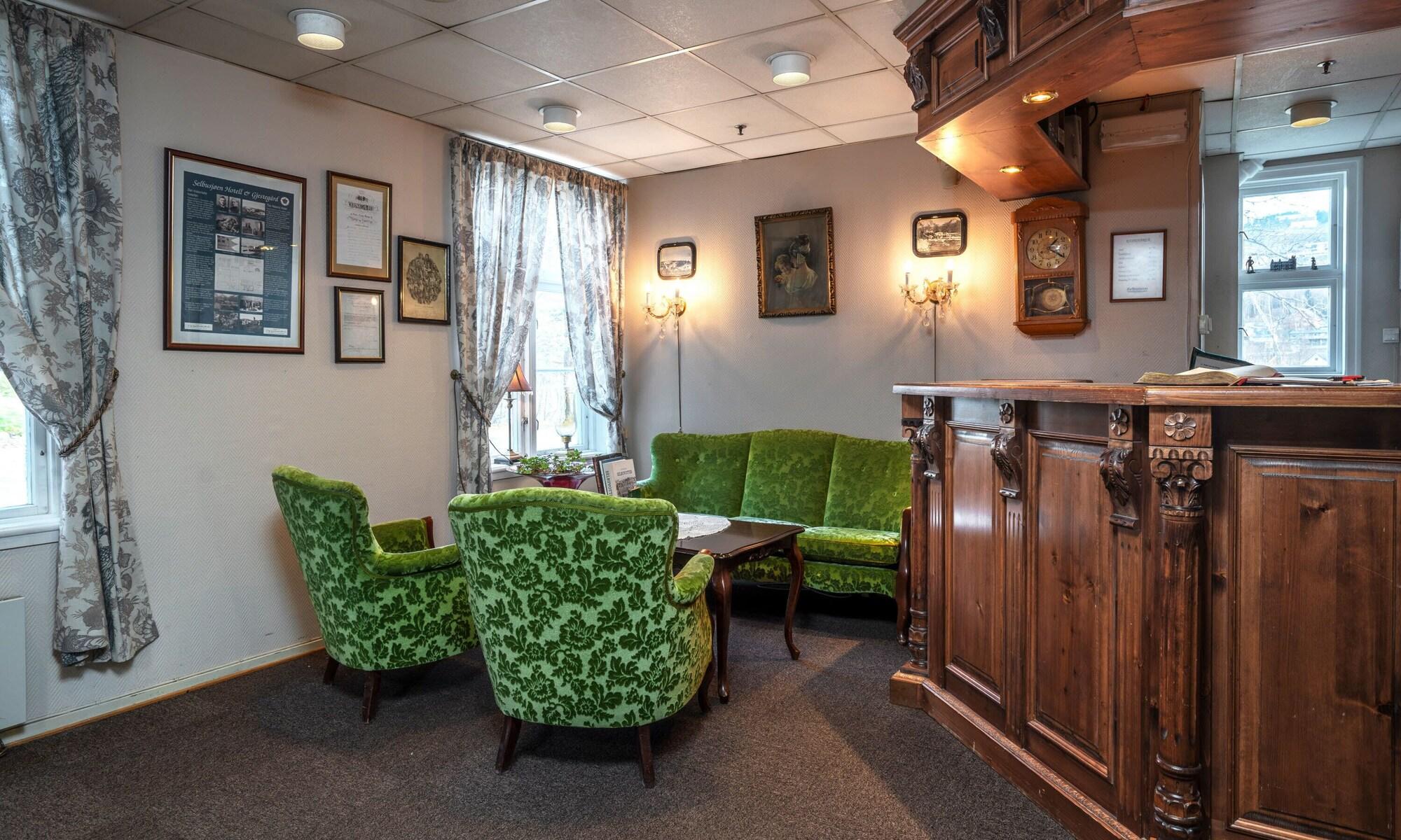 Vista Lobby Thon Partner Hotel Selbusjøen