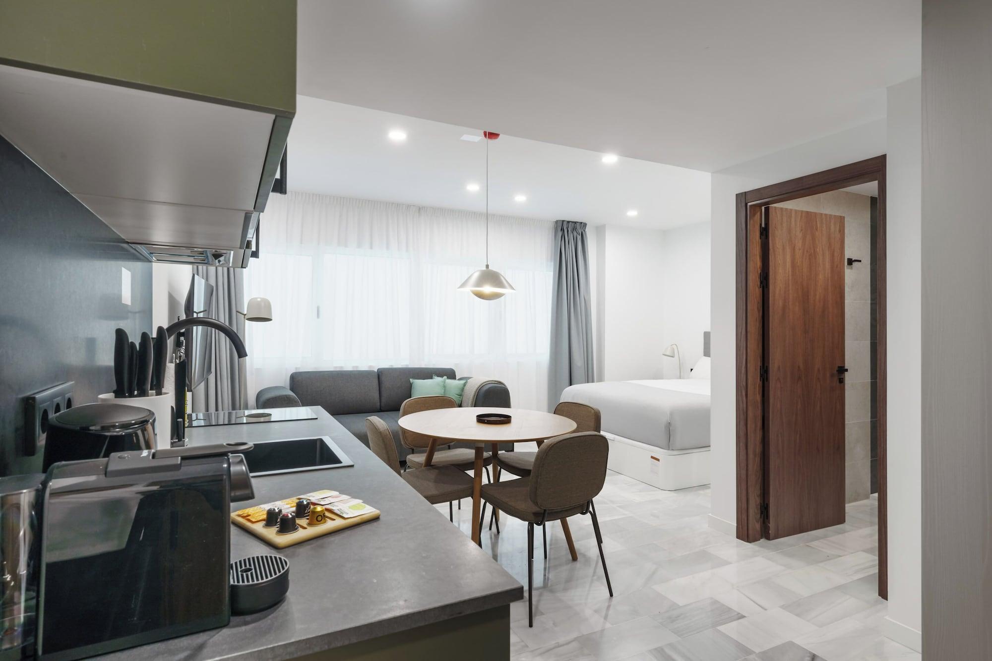 Equipamiento de Habitación limehome Jerez de la Frontera