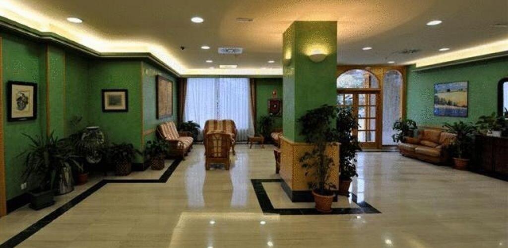 Vista Lobby Apartamento cerca de centro de Spa