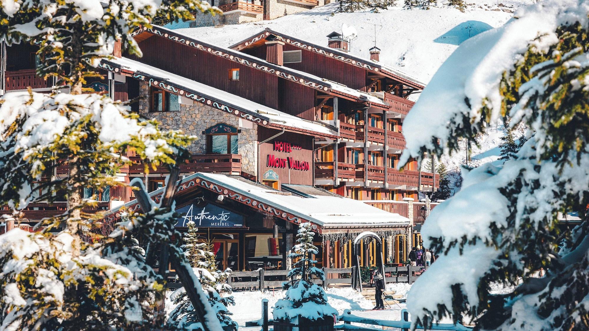 Vista Exterior Hotel Mont Vallon Meribel