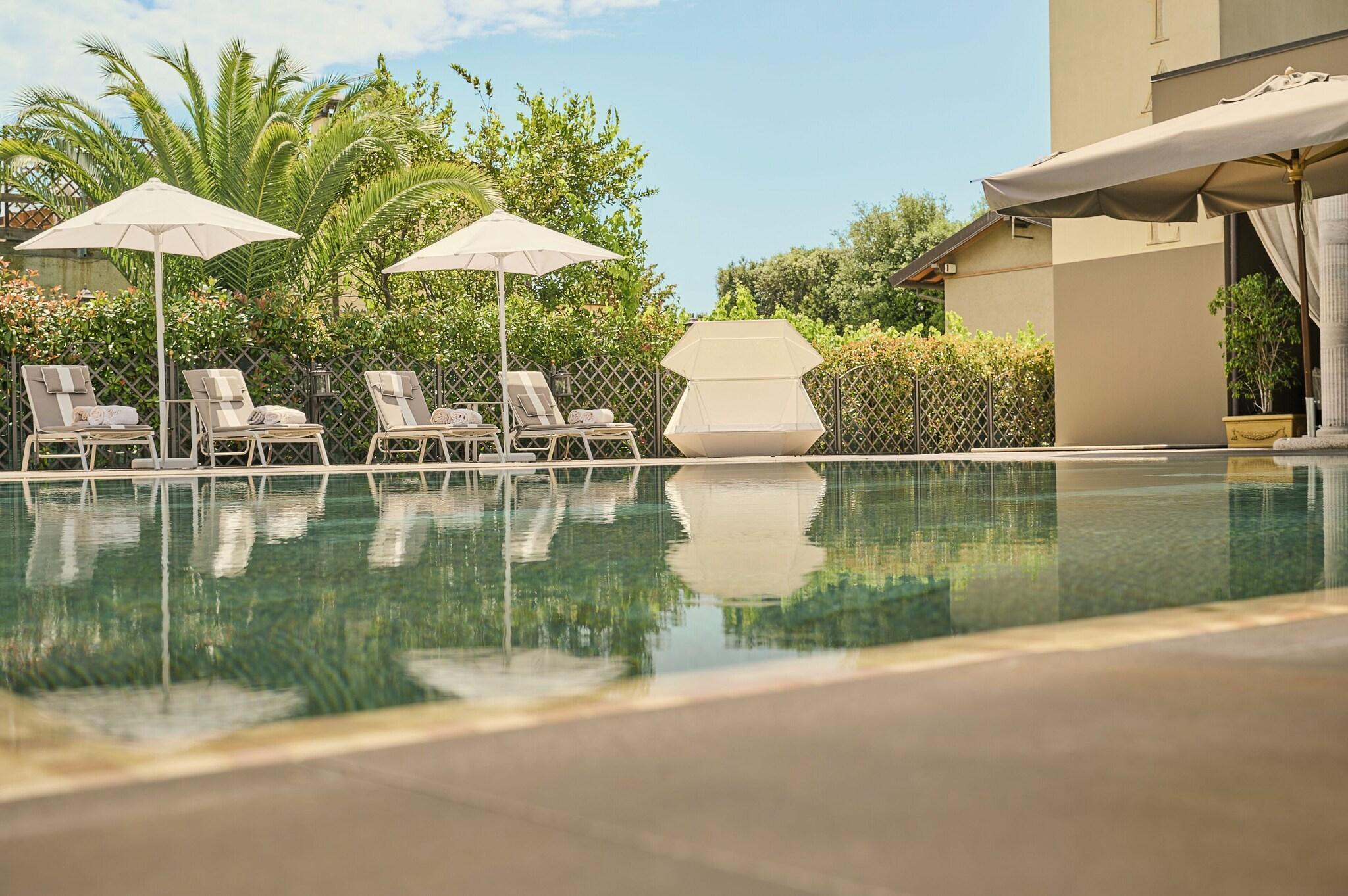 Vista Piscina Grand Hotel Imperiale