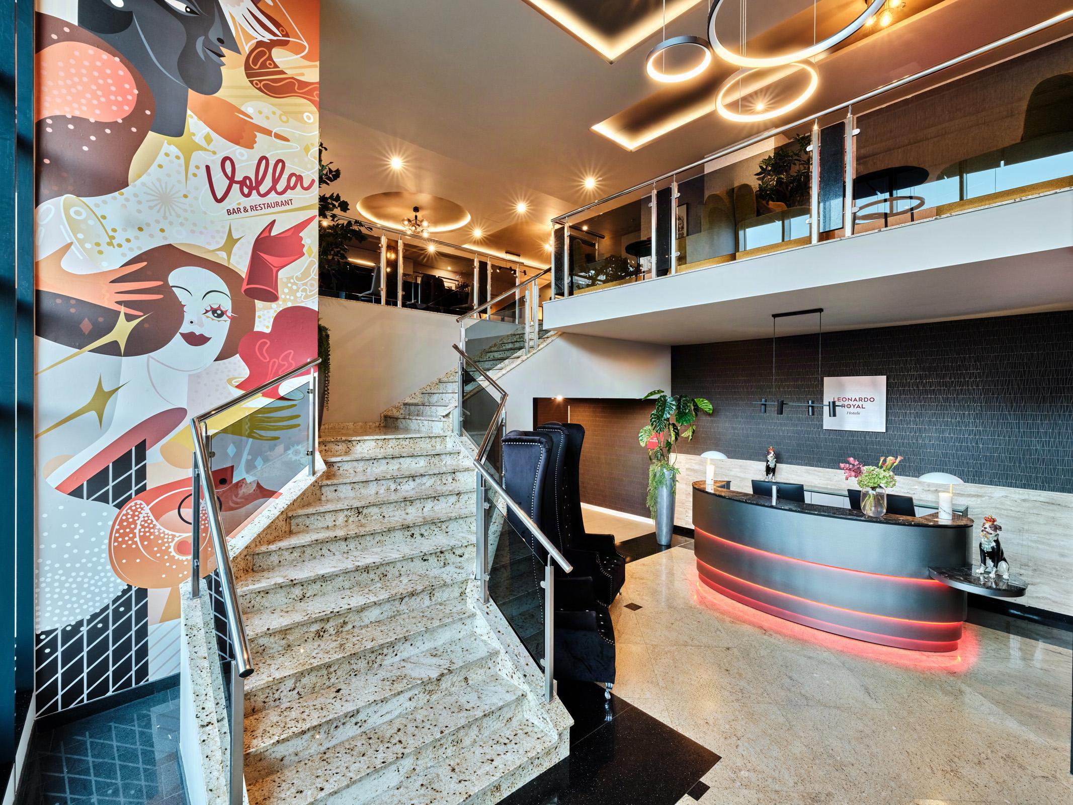 Vista Lobby Leonardo Royal Hotel Warsaw