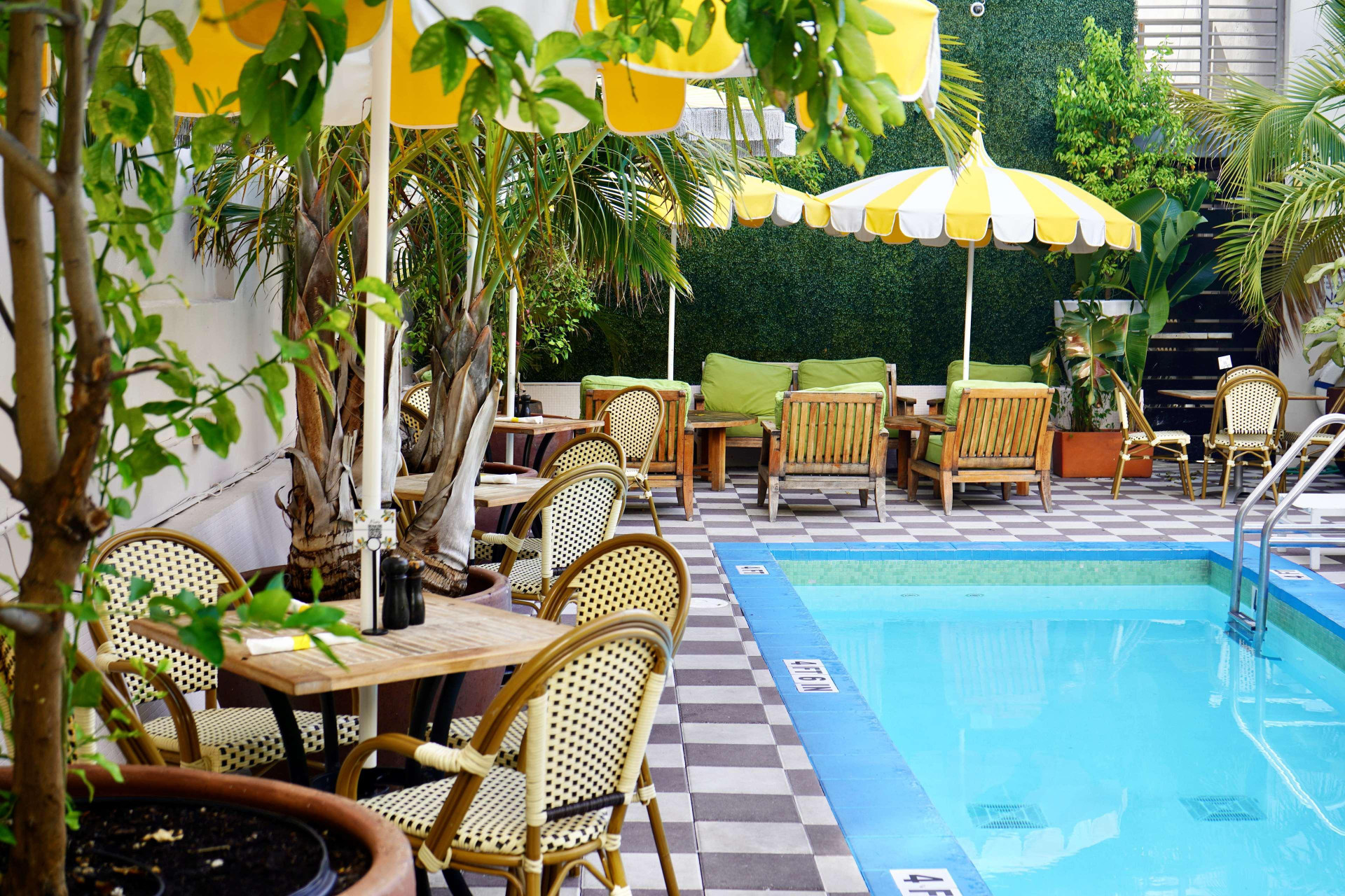 Vista Piscina Clinton Hotel South Beach