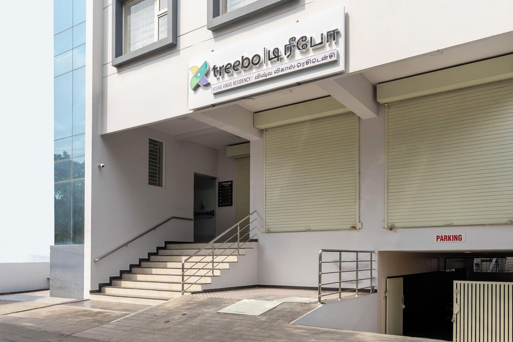 Vista Exterior Treebo Viswa Vikas Residency