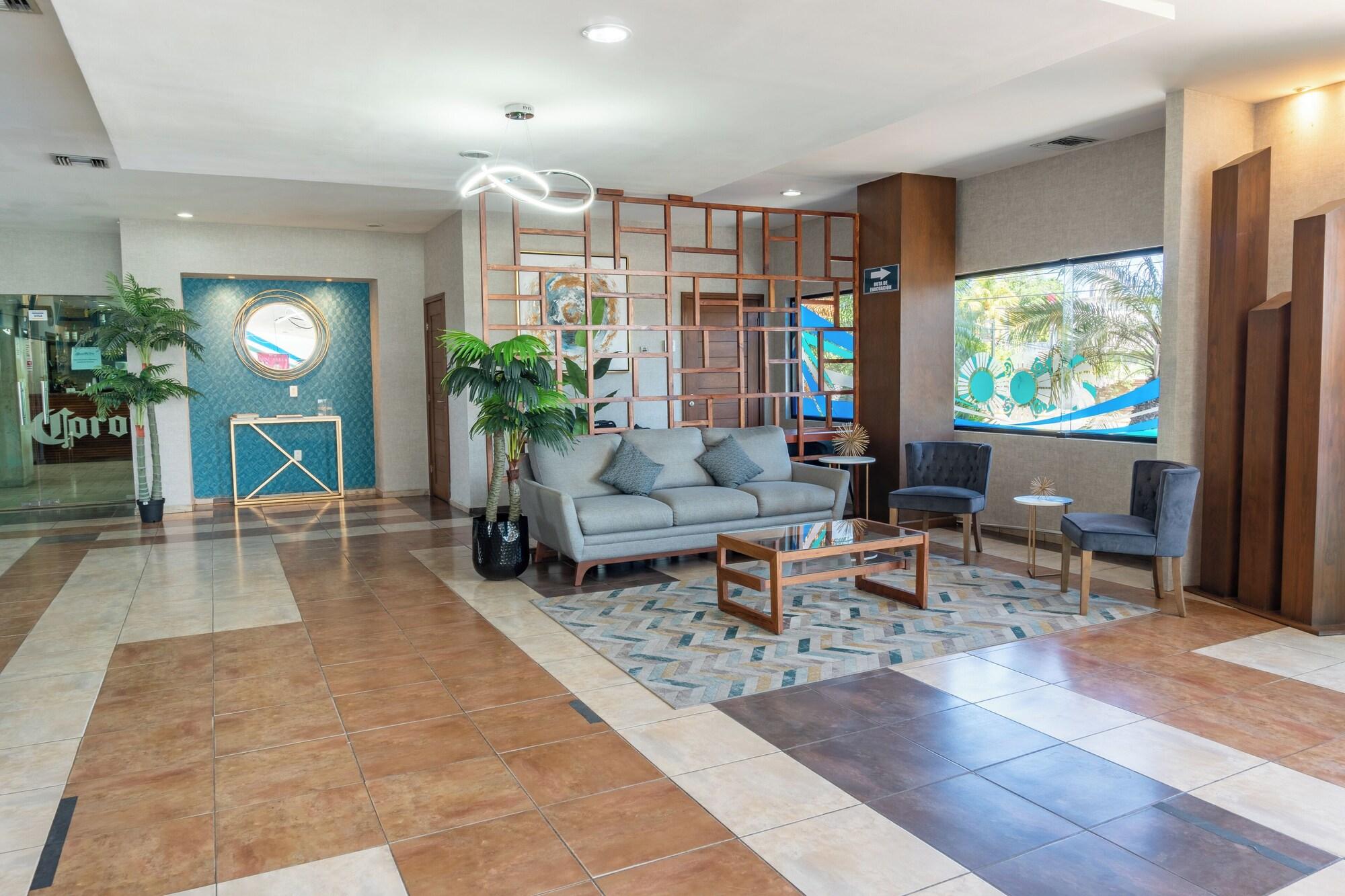 Vista Lobby Hotel Tres Soles