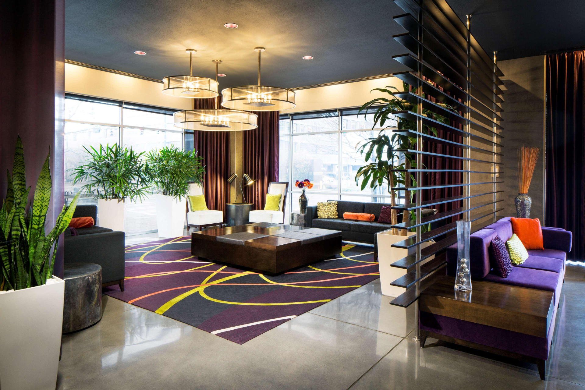 Vista Lobby HYATT house Charlotte/Center City