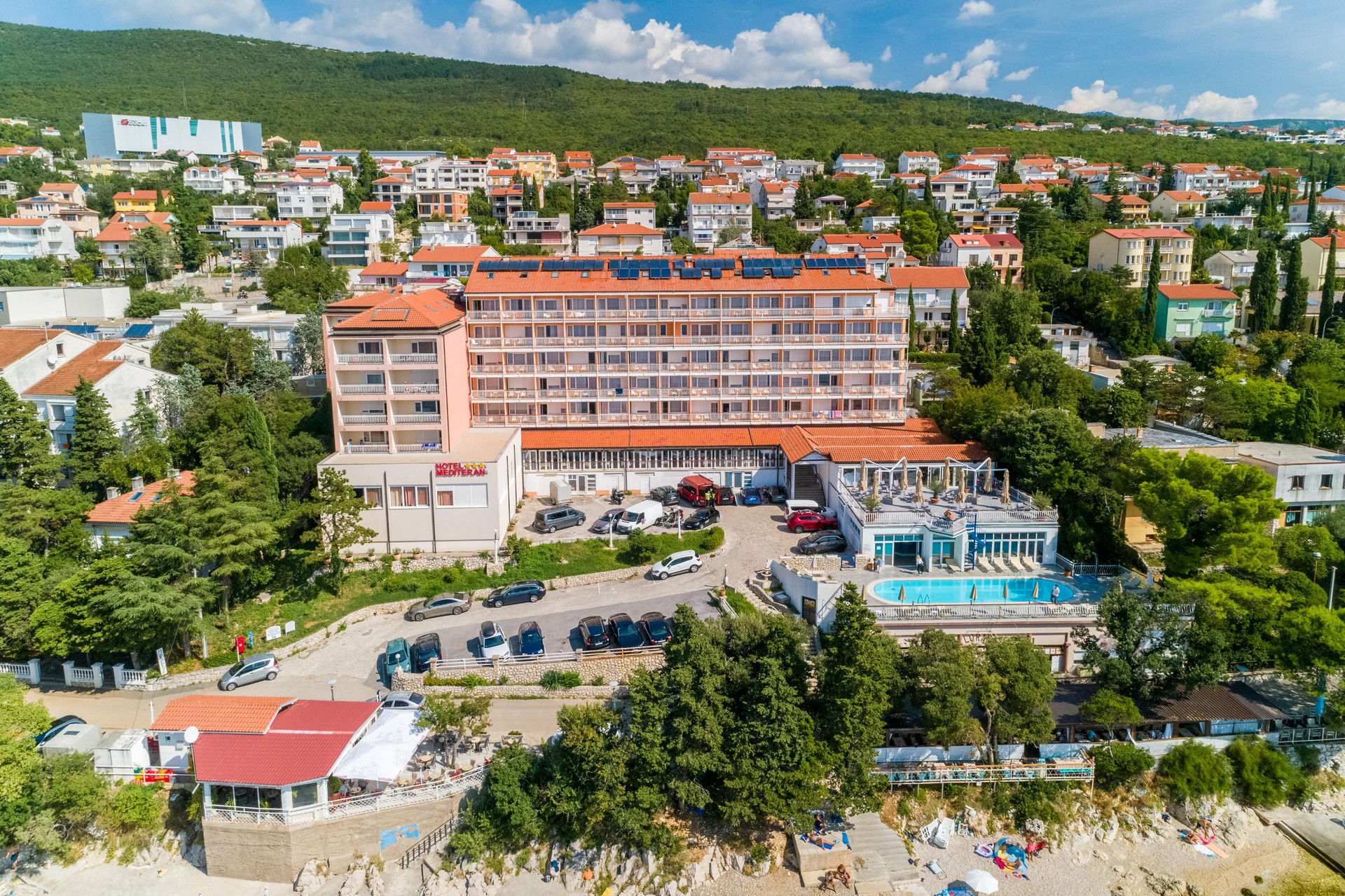 Vista Exterior Mediteran Maradiso Hotel by Aminess
