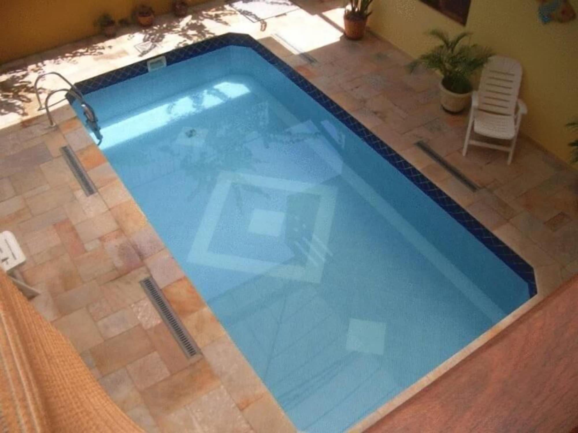 Vista Piscina Pousada Solarium