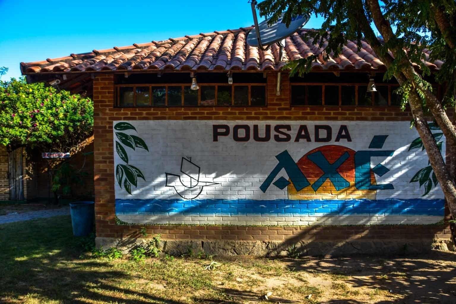 Vista Exterior Pousada Axé