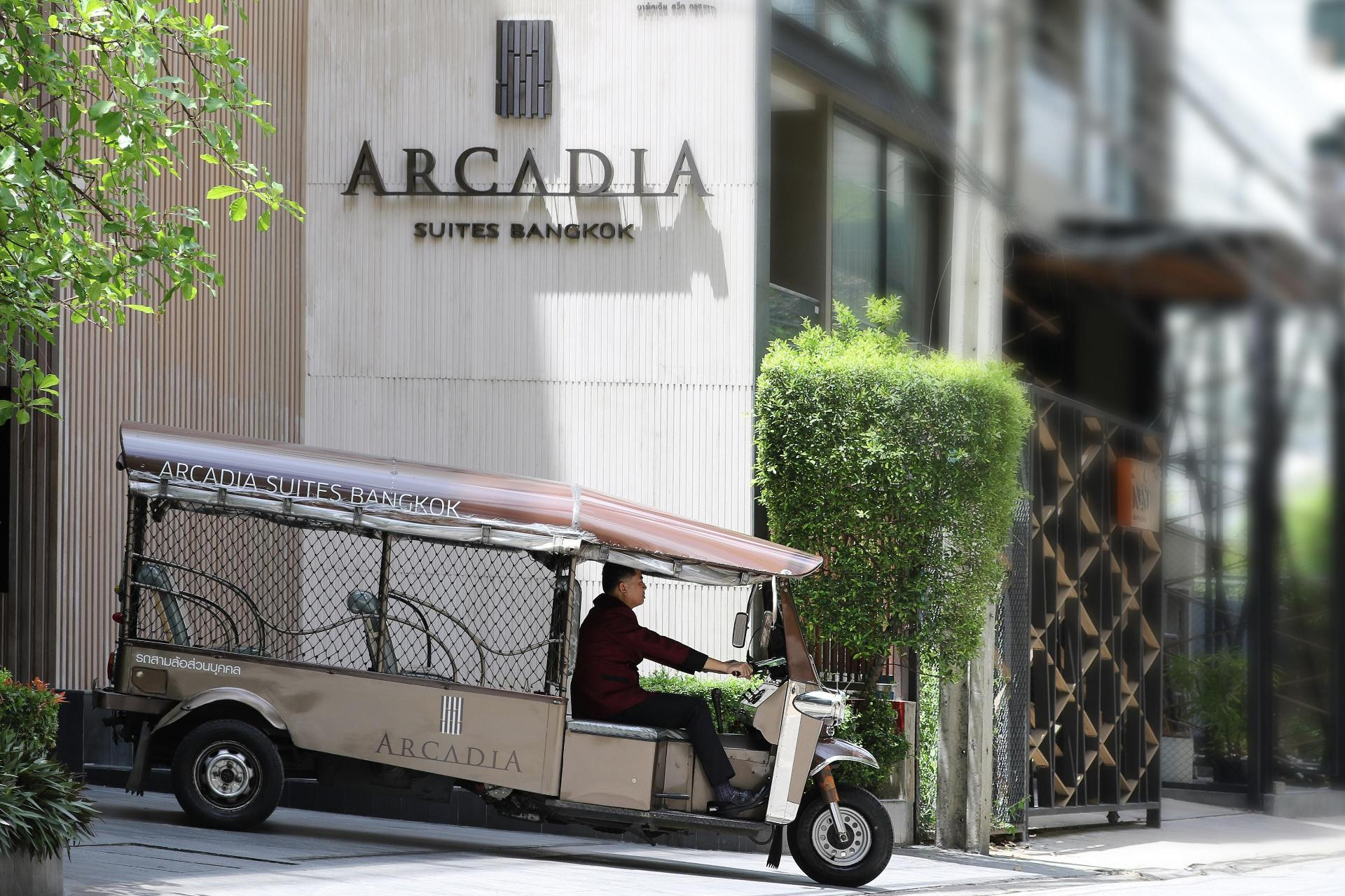 Vista Exterior Arcadia Suites Bangkok