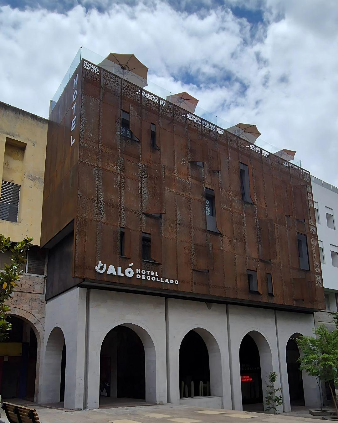 Vista Exterior Hotel Aló Degollado