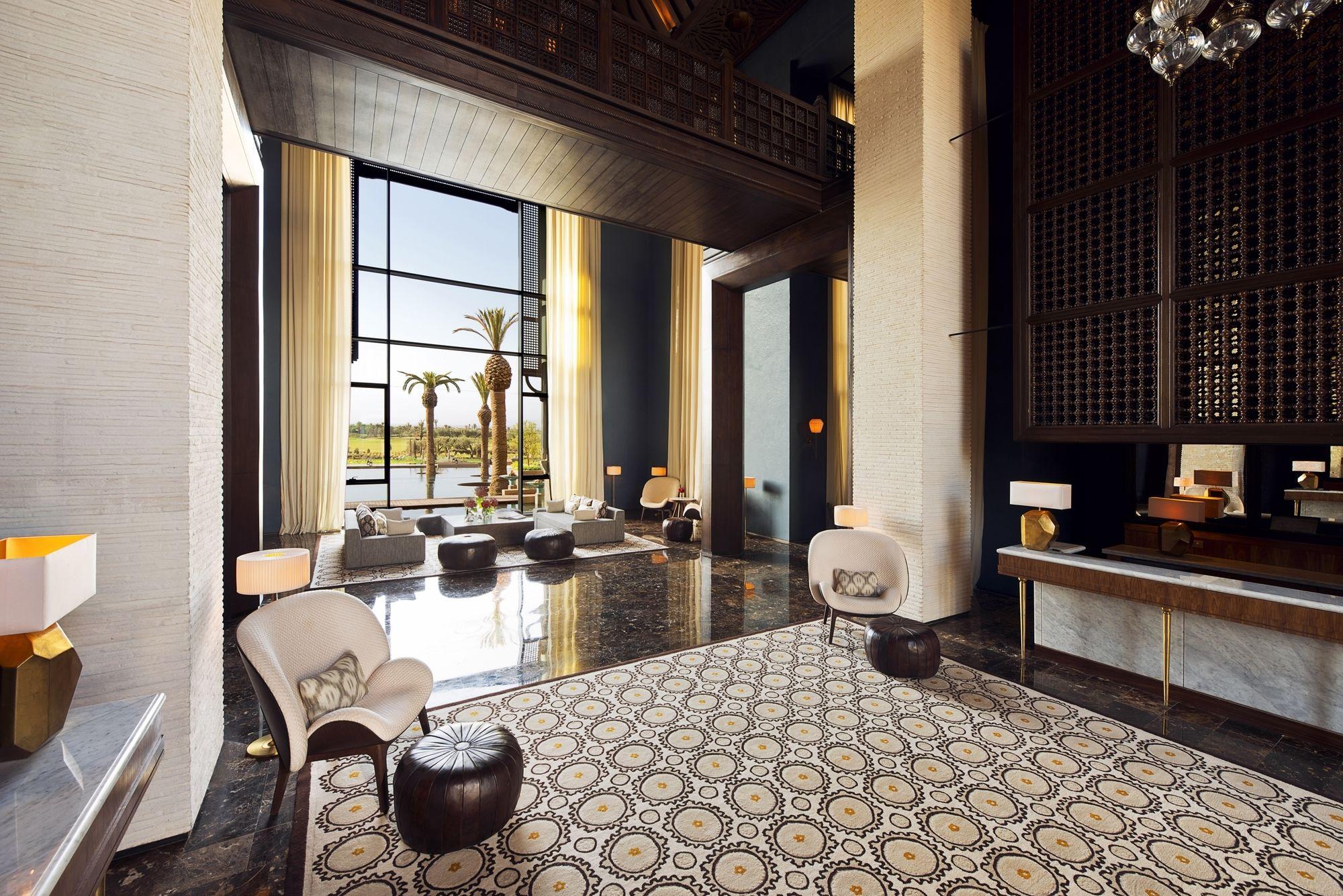 Vista Lobby Fairmont Royal Palm Marrakech