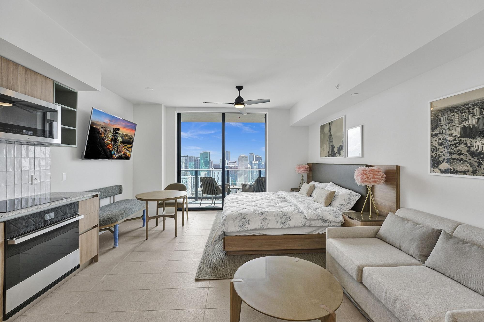 Habitación Downtown Studio w City Views
