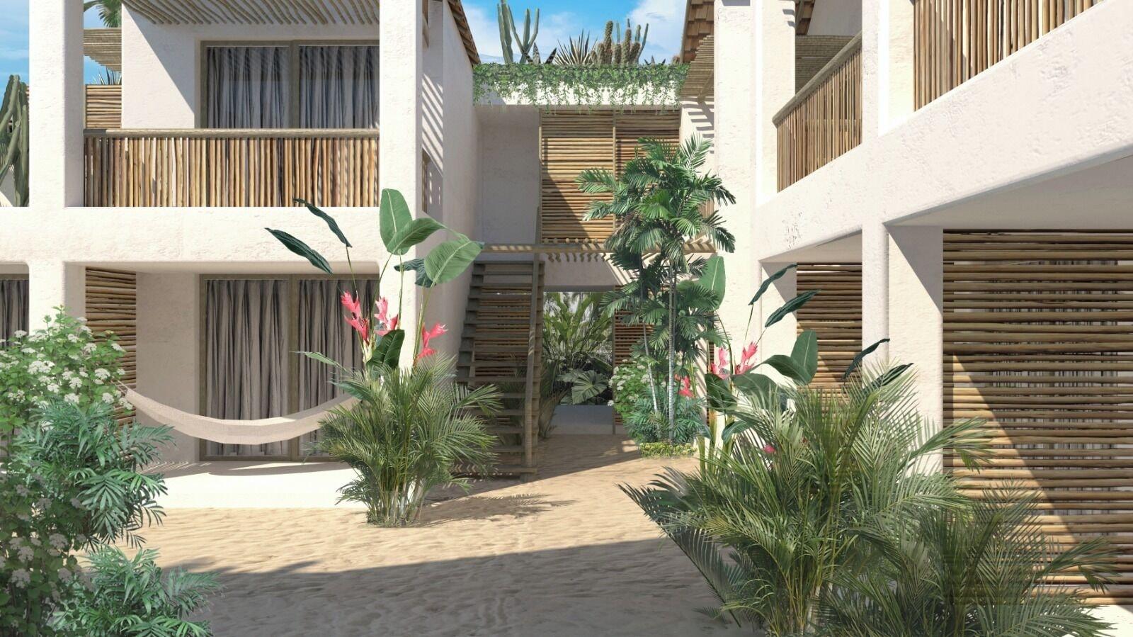 Vista Piscina Villa Tapi