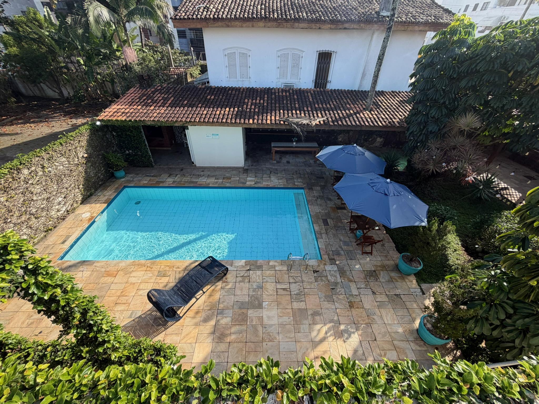 Vista Piscina Santa Cecília Pousada