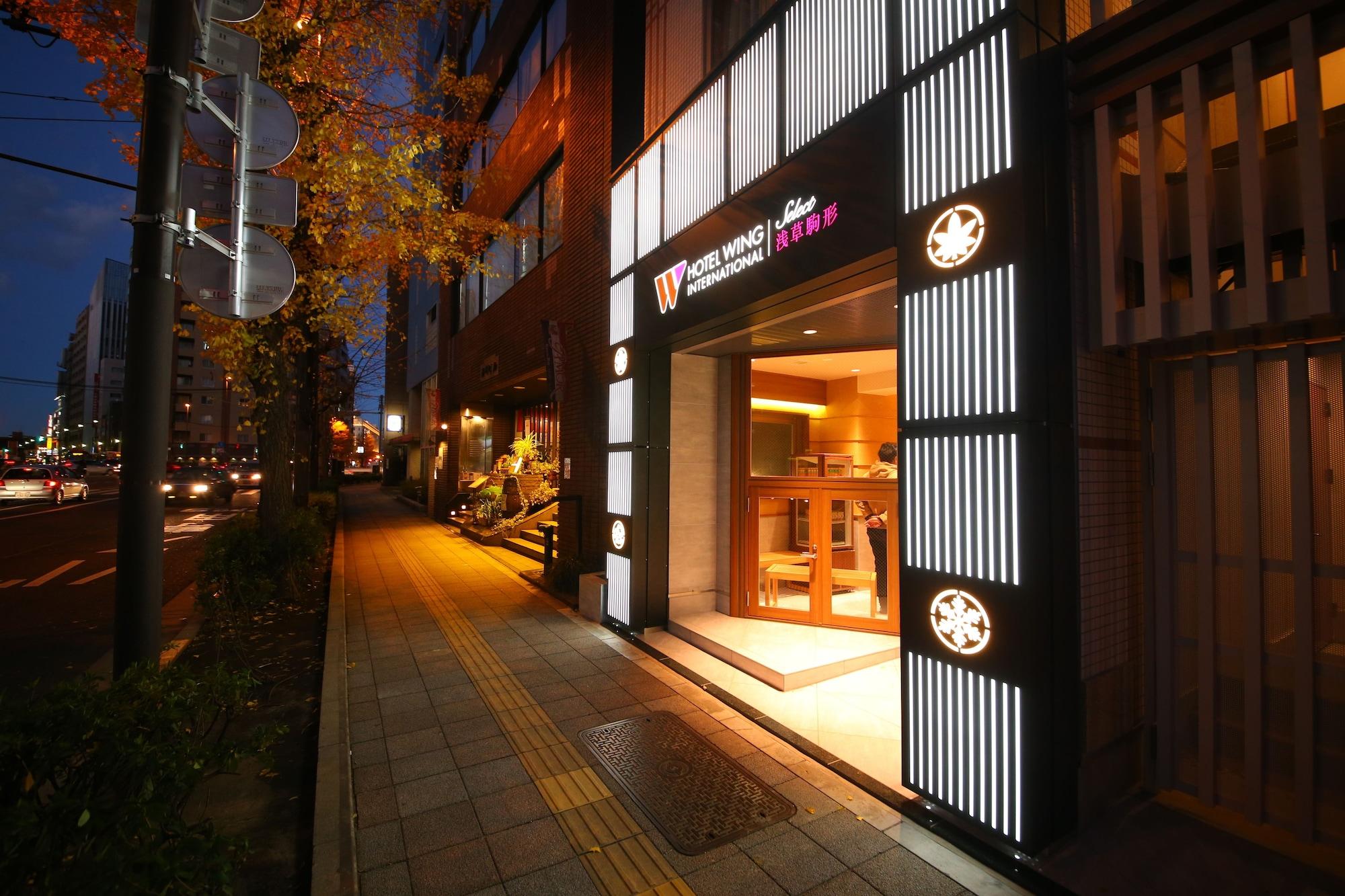 Vista Exterior Hotel Wing International Select Asakusa Komagata