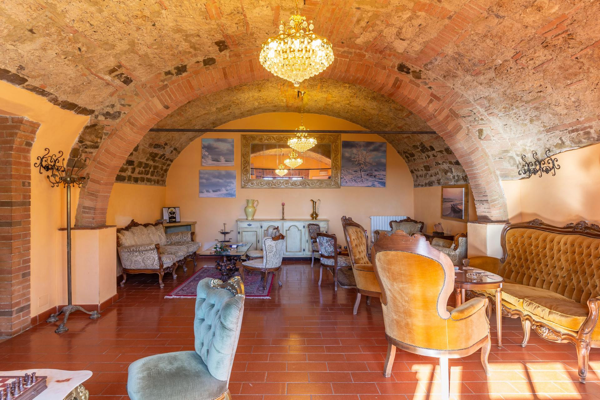 Vista Lobby Casafrassi Hotel Agriturismo