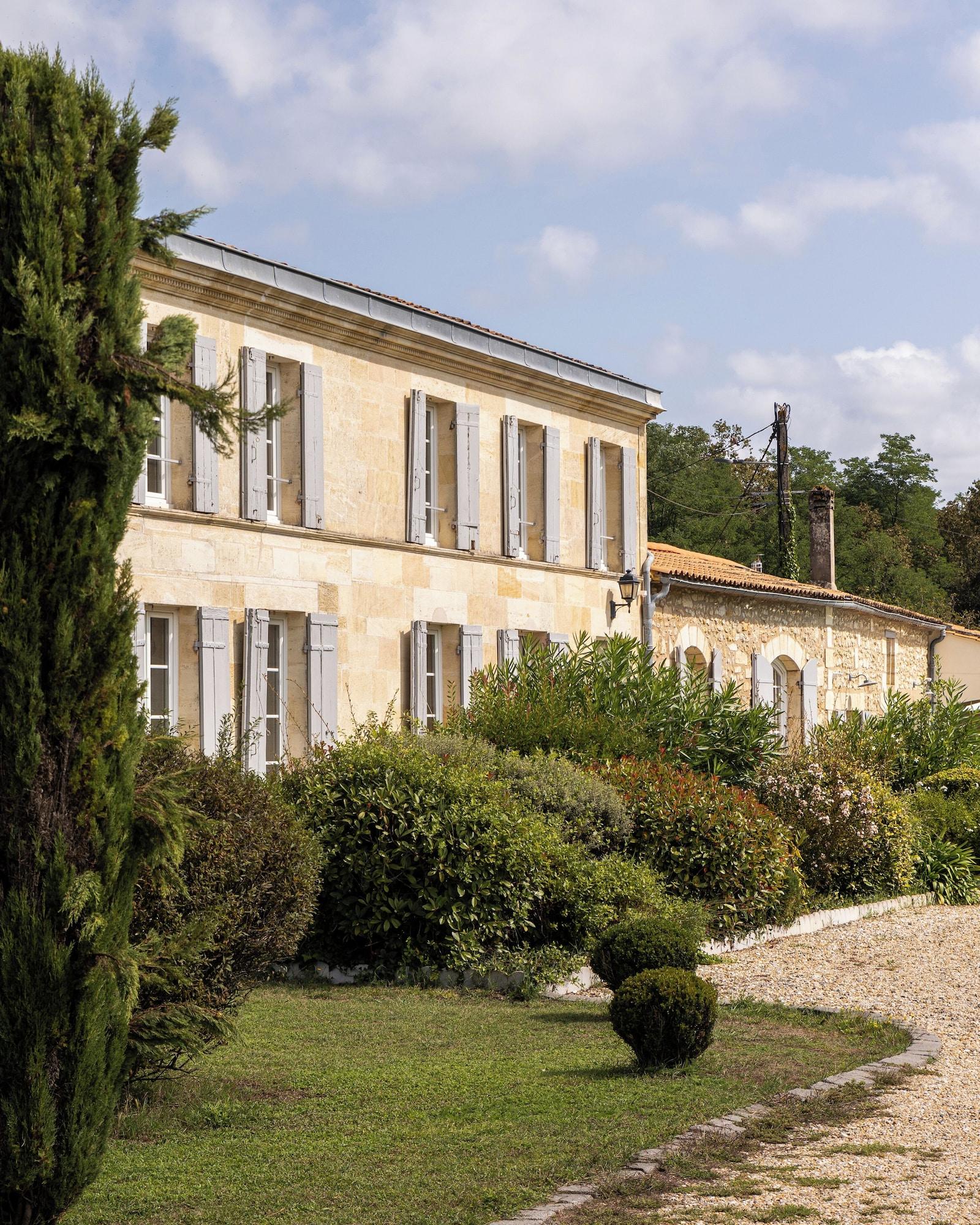 Vista Exterior La bastide de Margaux