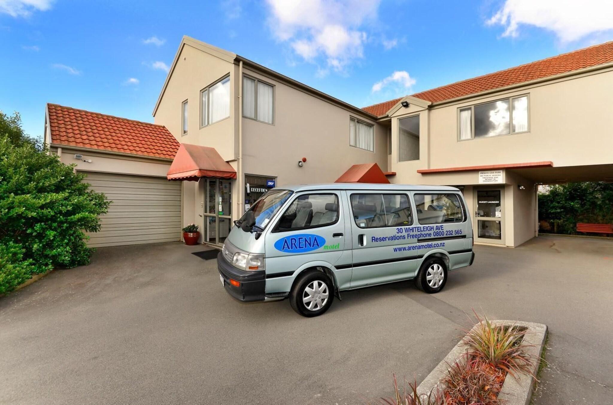 Vista Exterior Arena Motel