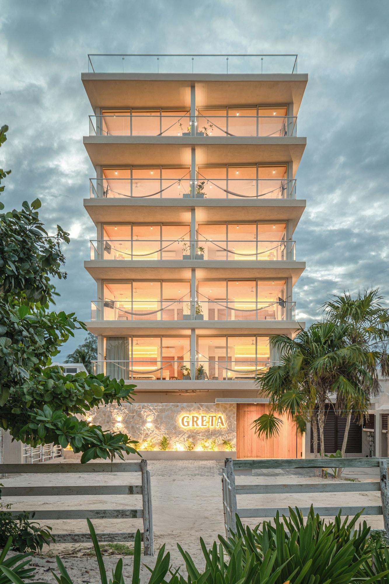 Vista Exterior Greta Puerto Morelos