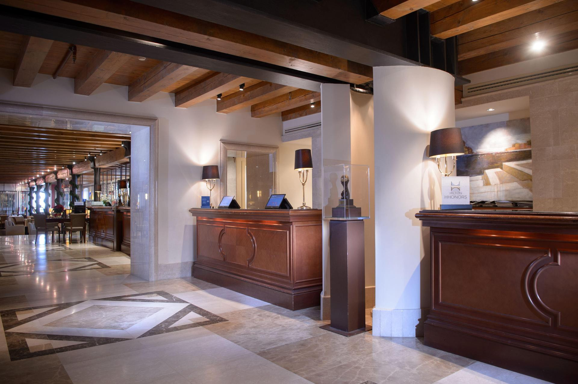 Vista Lobby Hilton Molino Stucky Venice