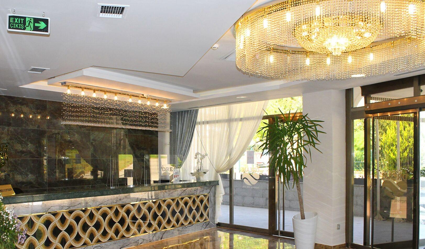 Vista Lobby Zir Dream Thermal & Spa Hotel