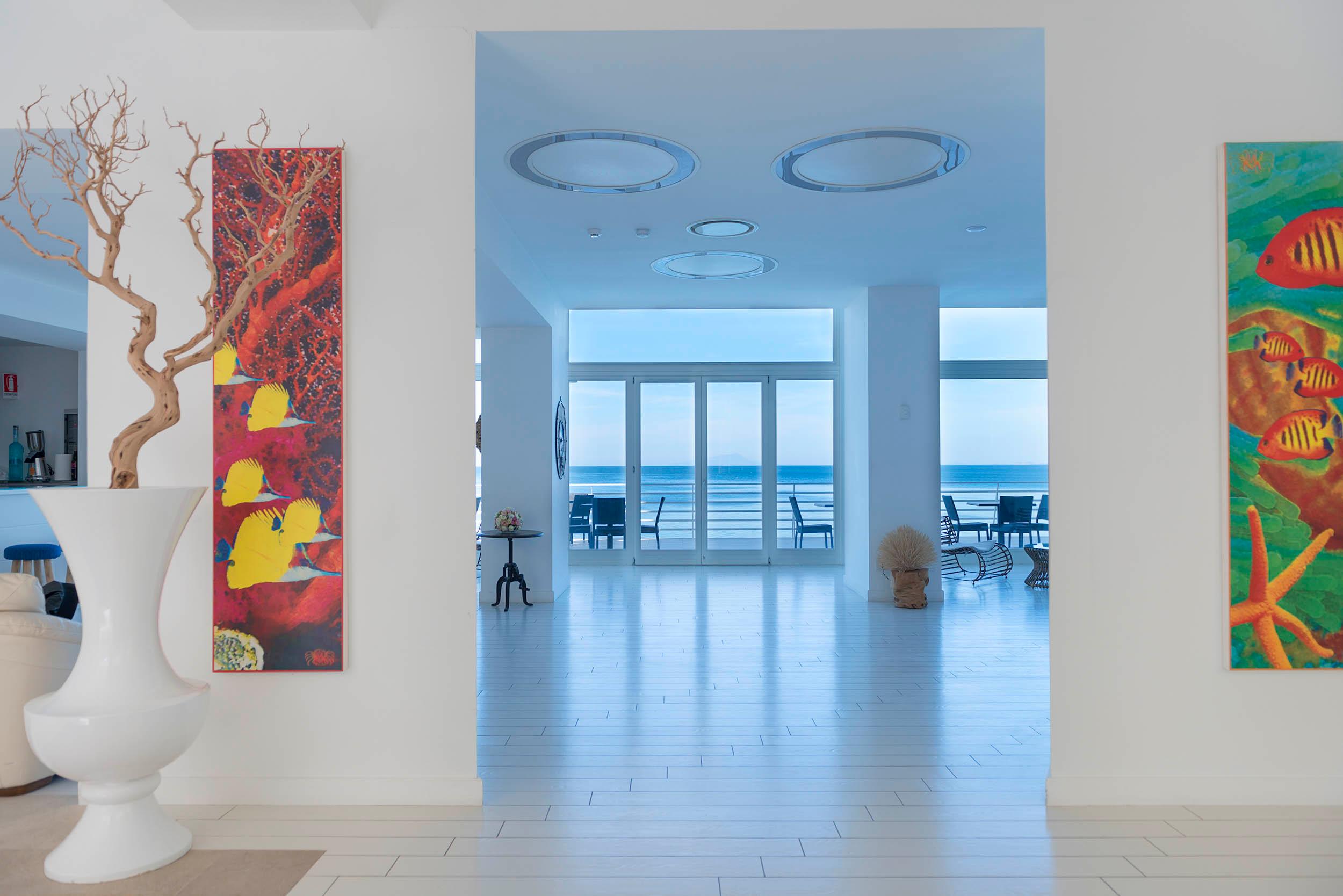 Vista Exterior Hotel Miramare Stabia