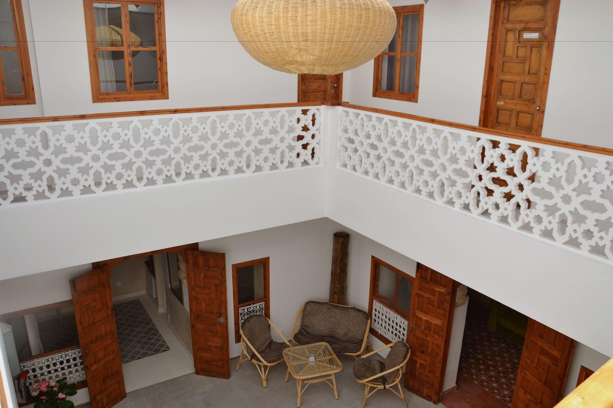 Vista Lobby Riad Dar Dar