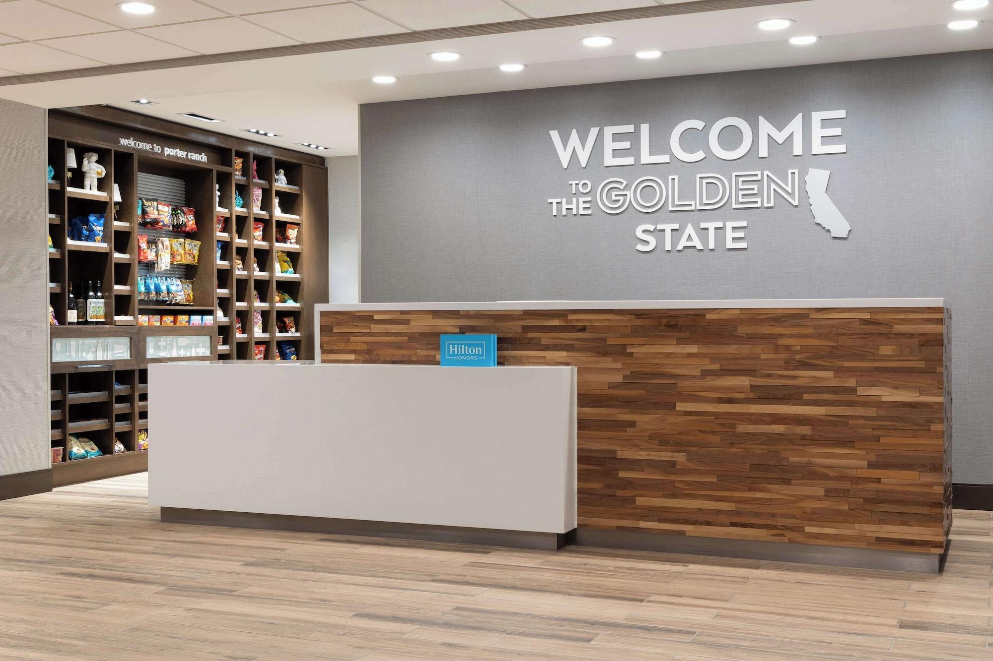 Vista Lobby Hampton Inn & Suites Porter Ranch Los Angeles