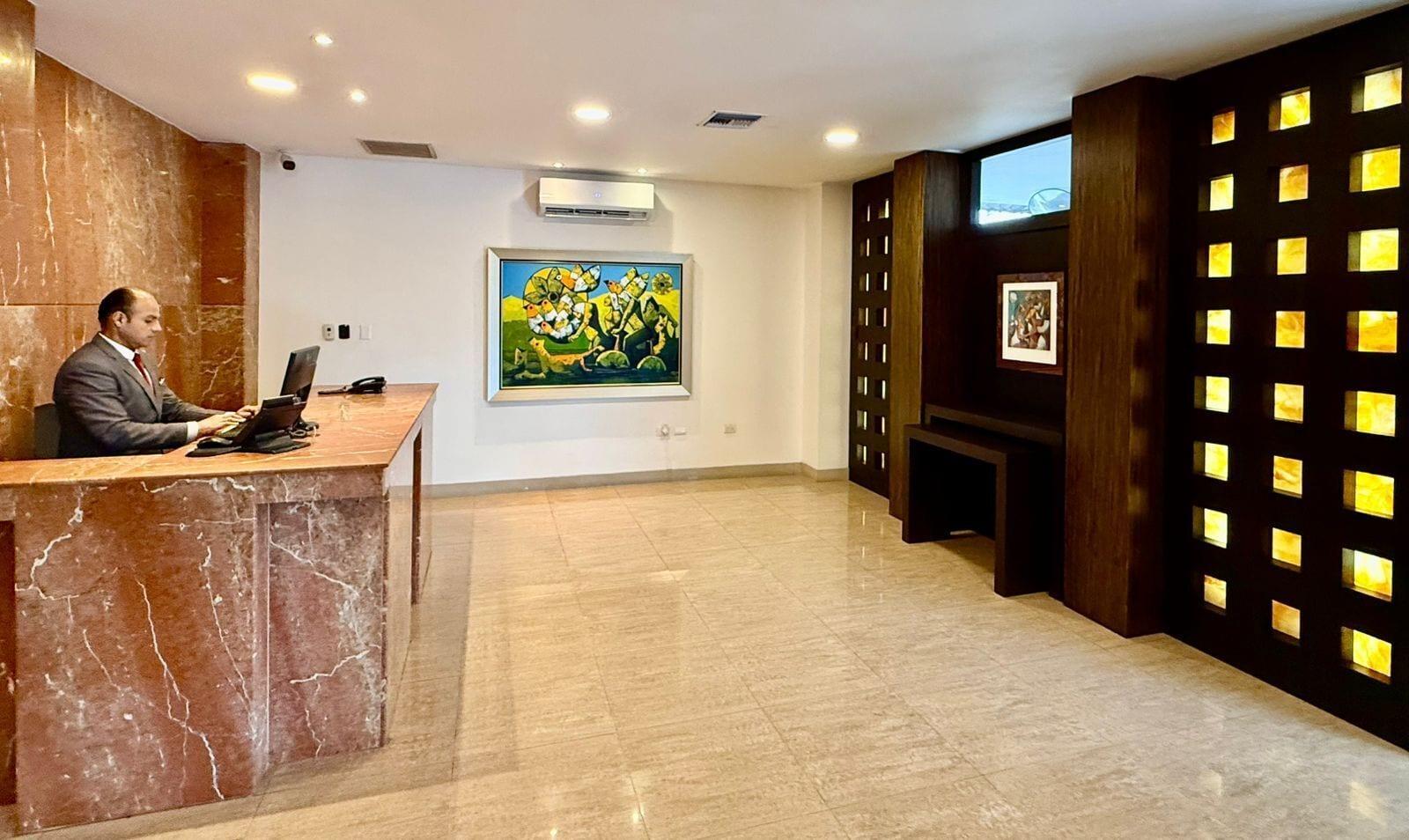 Vista Lobby Hotel Marcelius