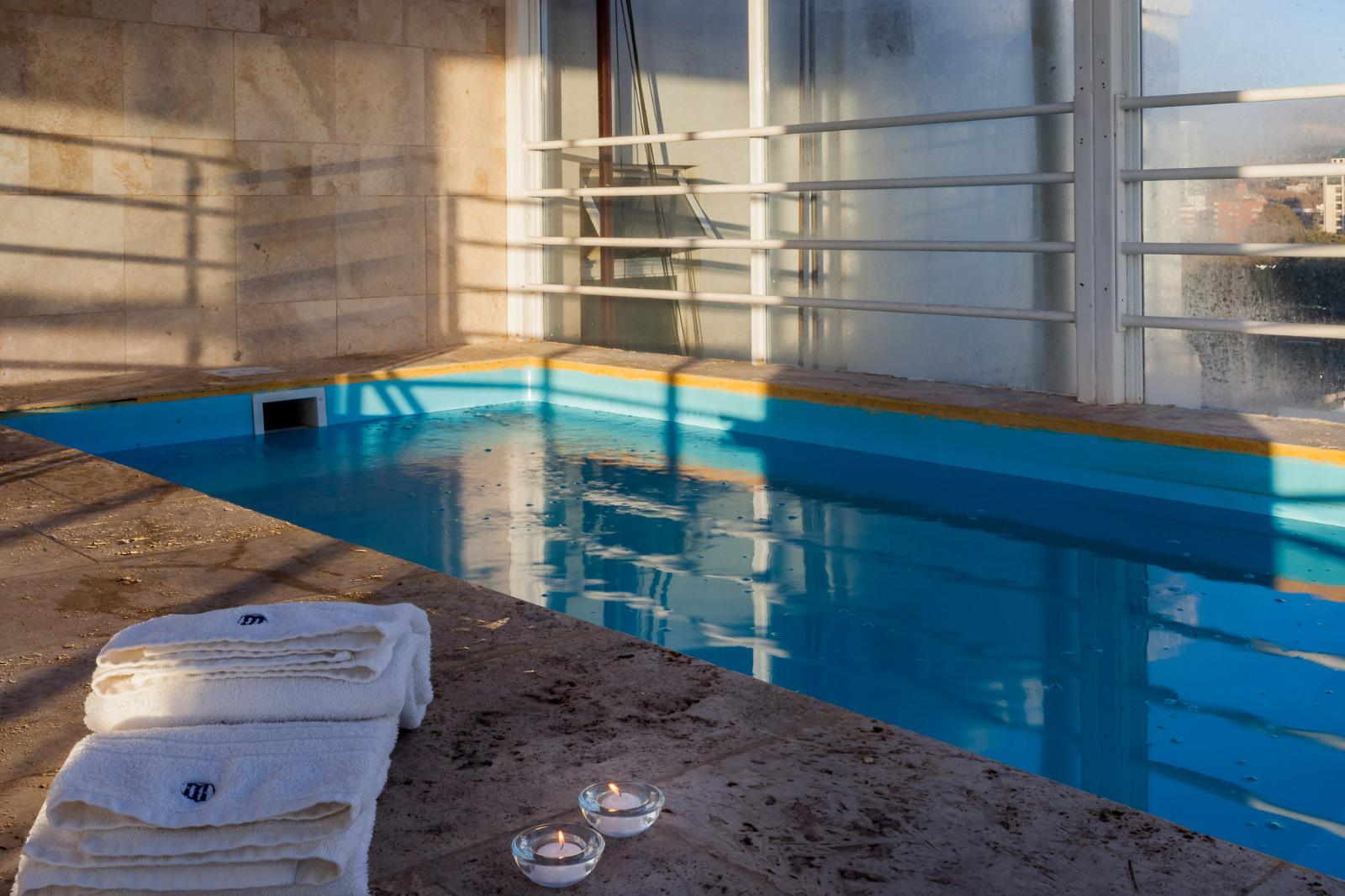 Vista Piscina Hotel Mendoza