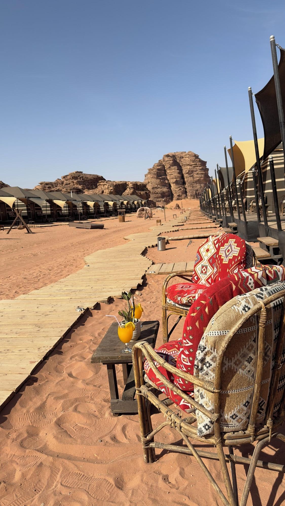 Vista Lobby Luxury Wadi Rum Camp