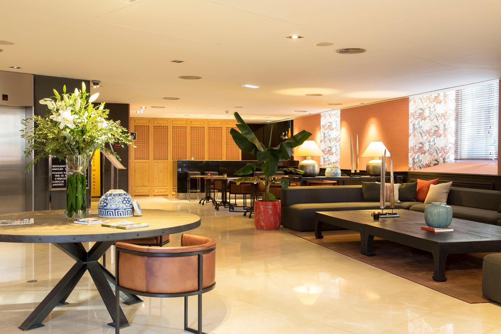 Vista Lobby Hotel Zenit Lisboa